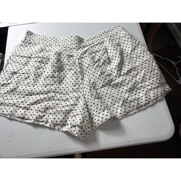 Kate Spade New York Target Mini Polka Dot Linen Shorts - Women's Size XL - Picture 9 of 10